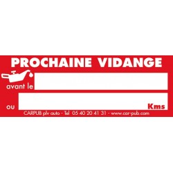 Lot De 50 Étiquettes De Vidange D'Huile Avec Fil De Fer - 10x6 Cm - Papier Résistant Eau/Essence - Pour Suivi Entretien Auto